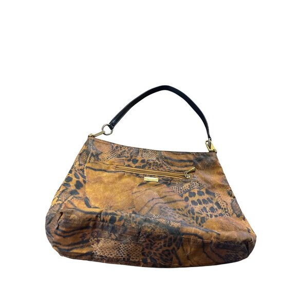 Plinio Visona Womens Brown Reversible Leather Shoulder Handbag SKU 8599 - Picture 15 of 16